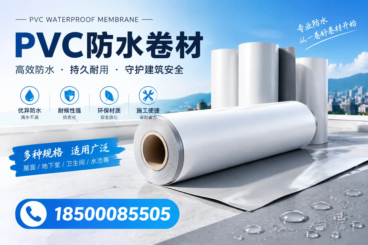 如何选择适合的PVC防水卷材？专家为您解答崇左的需求